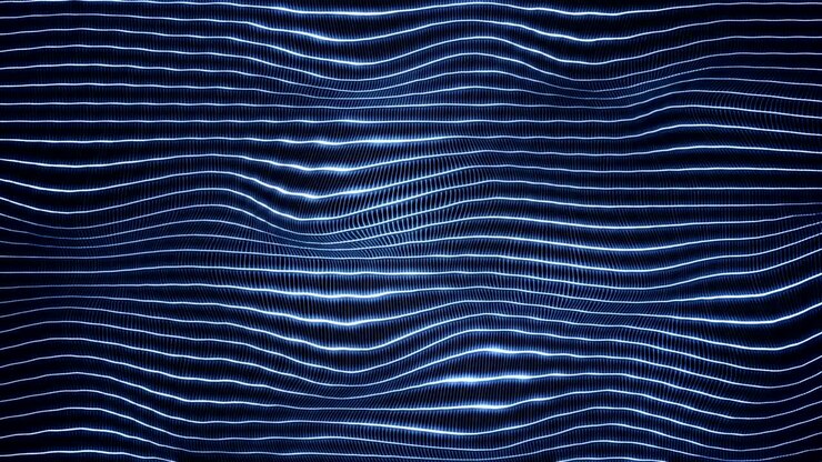 Digital Lines And Energy Background