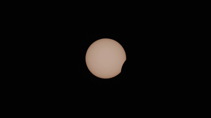 Captivating close-up of the 2026 annular solar eclipse showcasing the suns corona in high definition dynamic movement cinematic quality vibrant colors