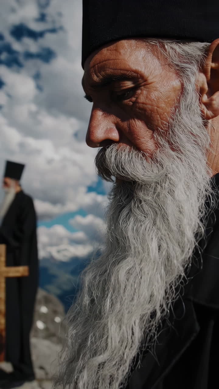 Monk on a Mountaintop