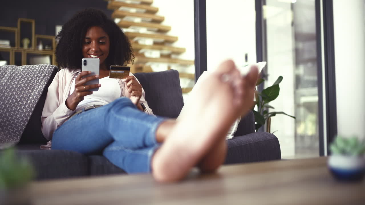 She's a frequent online shopper