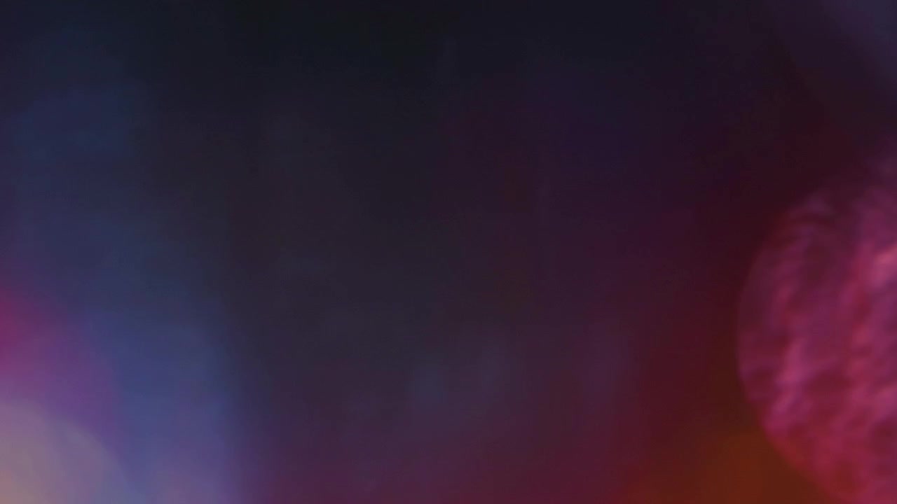 Abstract Light Leaks and Lens Flare Transitions