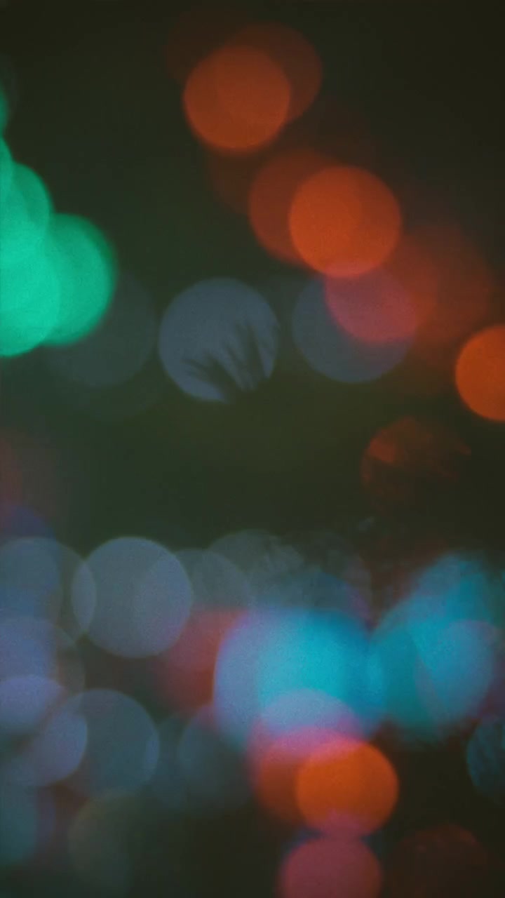 Sfondo astratto di luci bokeh sfocate e colorate