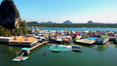 koh panyee, muslim fisherman village landmark thailand