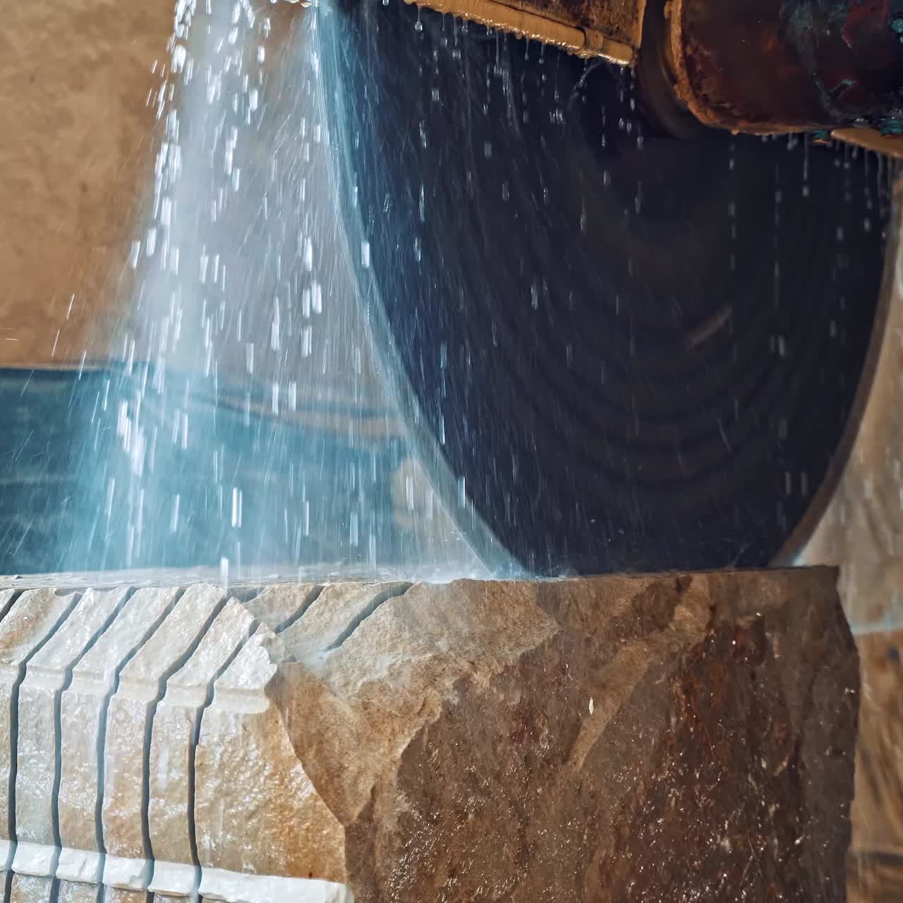 Industrial factory of marble manufacture