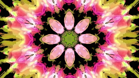Mandala con diseño abstracto