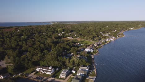 Wohngebiet-Rund-Um-Shinnecock-Bay-Long-Island-New-York