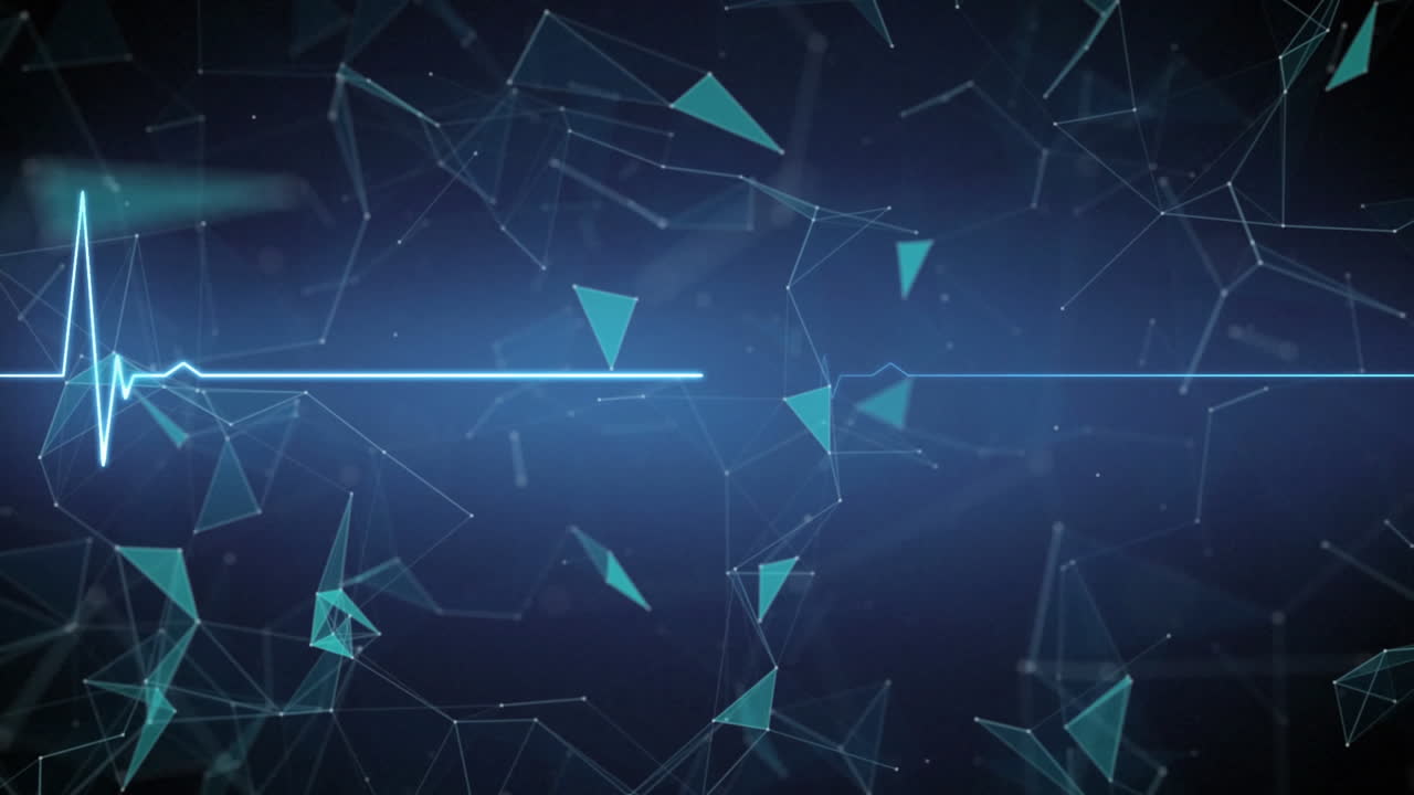 Heart rate and abstract shapes