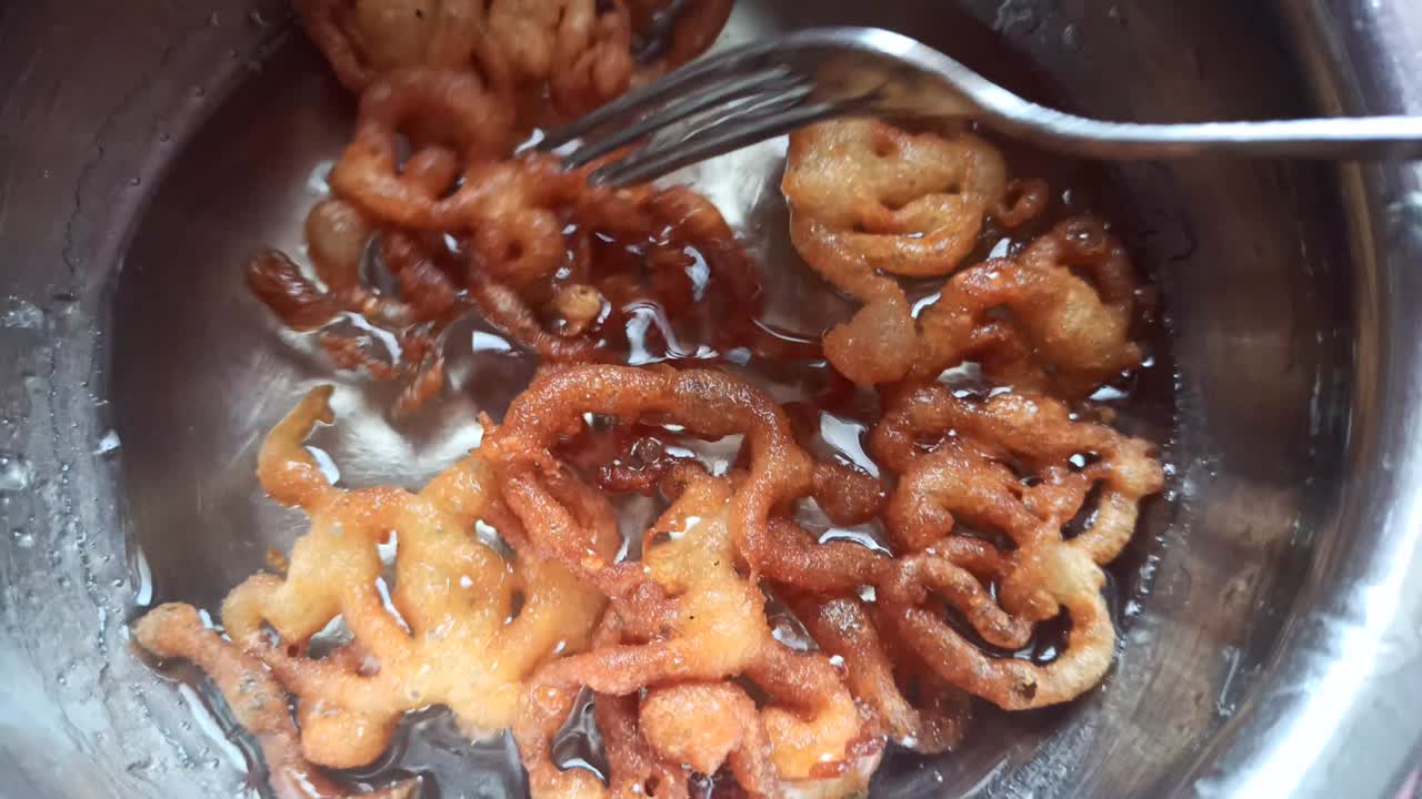 Indian sweets , jalebi