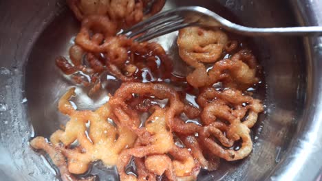 indian sweets , jalebi