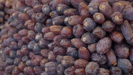 close-up of a pile of dates