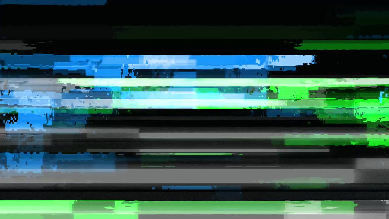 Abstract Digital Glitch Static Noise and Distortion Background