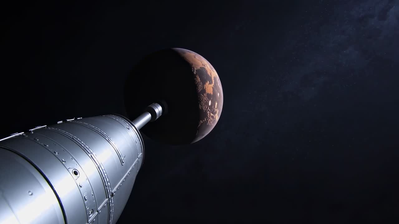 Rocket Launch to Mars