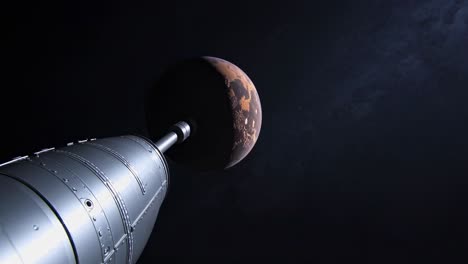 rocket launch to mars