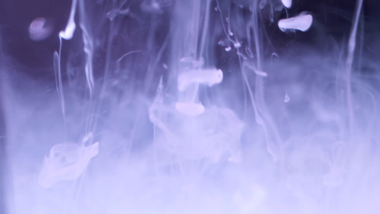 물 속의 추상적인 잉크