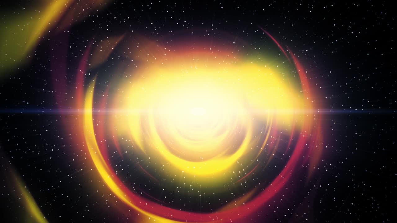 agujero de gusano ciencia ficción vuelo de ciencia ficción a través de estrellas agujeros de gusano 4k