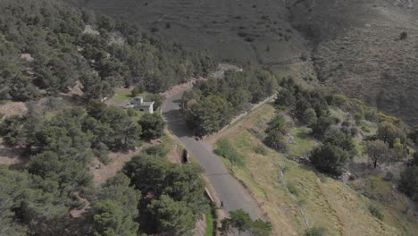 Niedrigen-Winkel-Der-Spitze-Der-Burg-Auf-Der-Insel-Porto-Santo