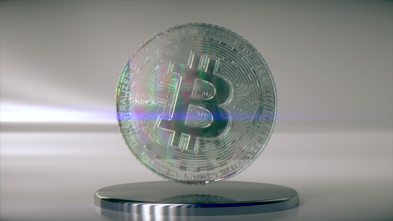 el modelo 3d de bitcoin