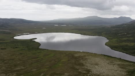 drone shot of pebble mine in bristol bay, alaska