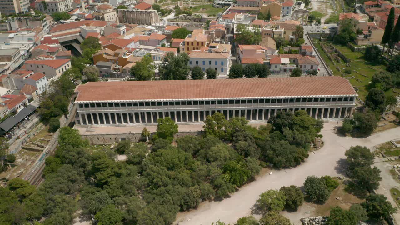 attalos의 stoa 공개 샷