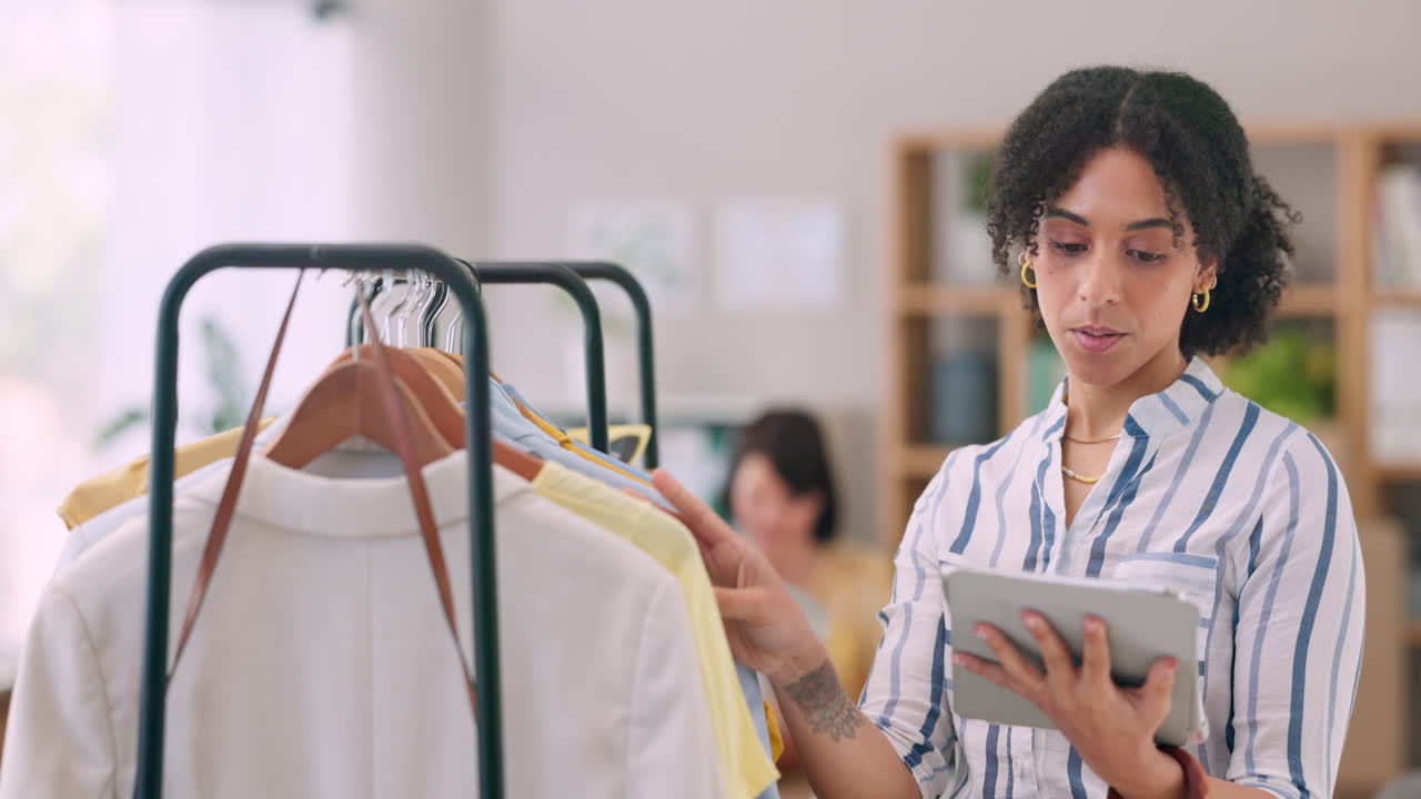 여성, 소규모 사업 및 의류에 대한 체크리스트