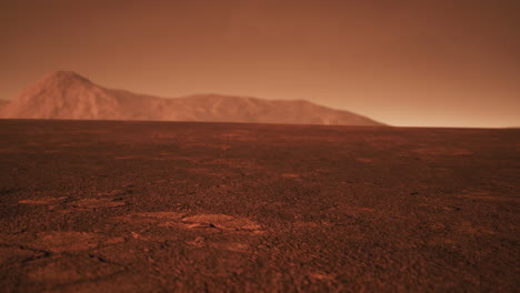 Fantastic-martian-landscape-in-rusty-orange-shades