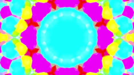 caleidoscopio efecto geométrico abstracto fondo
