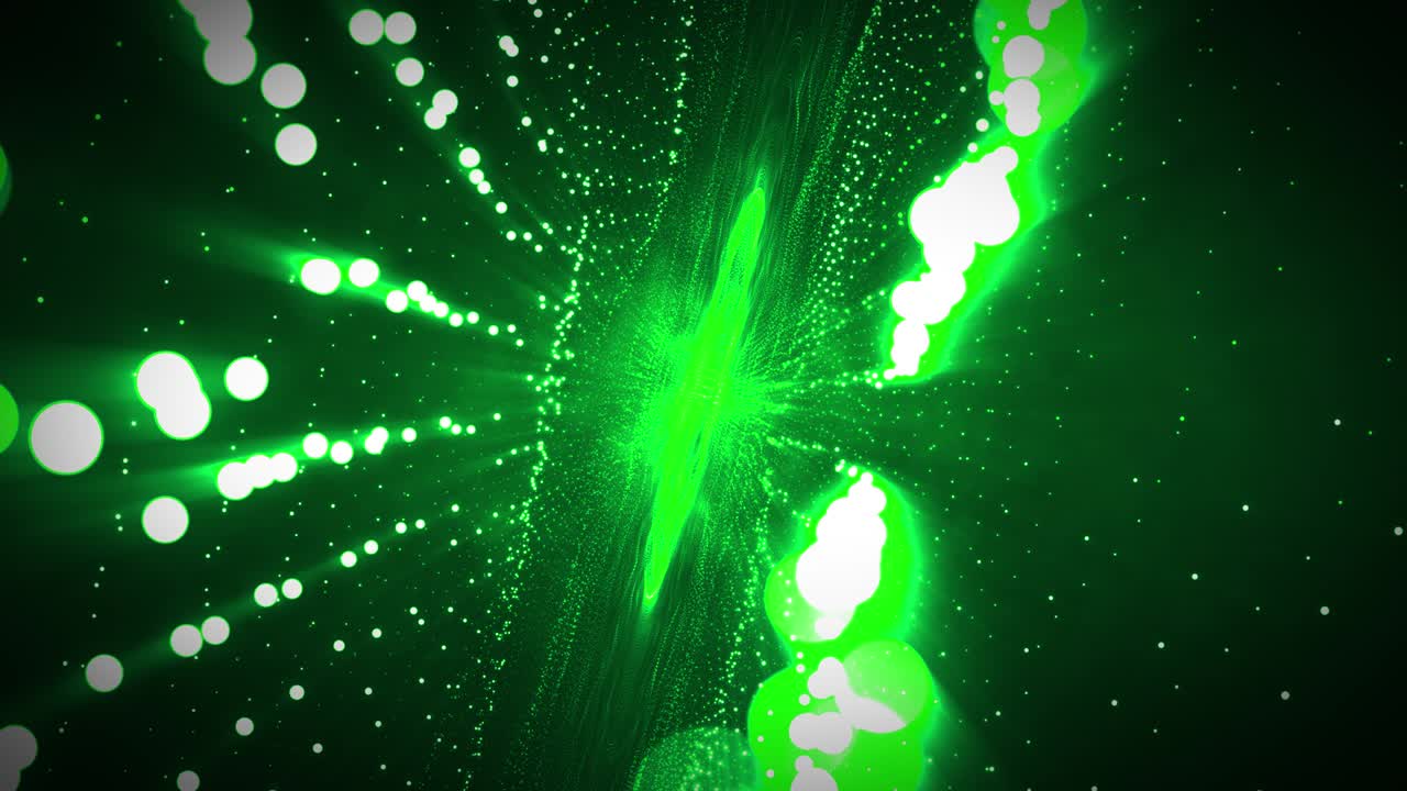 녹색, 밝은 폭발, 생생한 입자, 애니메이션, 현대 vfx 디자인, 추상화 형태, 컬러 오프닝 눈, 애니메이션 입자 이미지, 새로운 디지털 ai 벽지