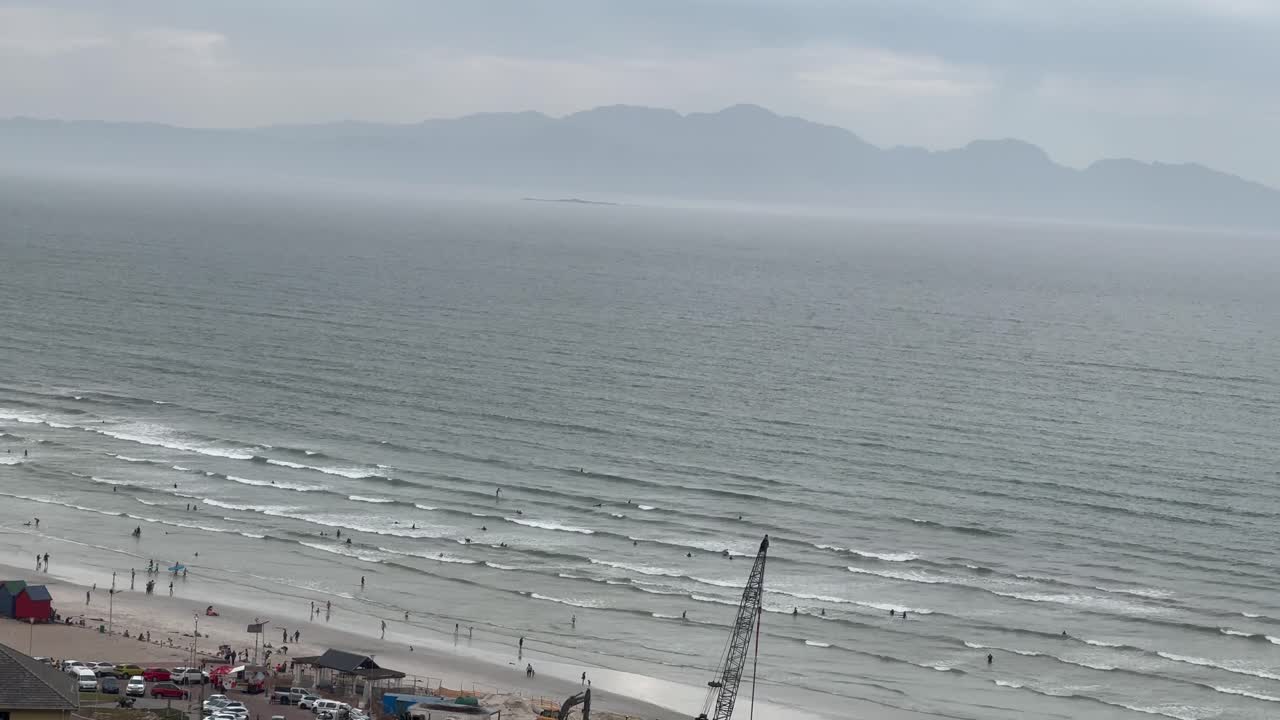 View of False Bay from Boyes Drive, Muizenberg, Cape Town, South Africa