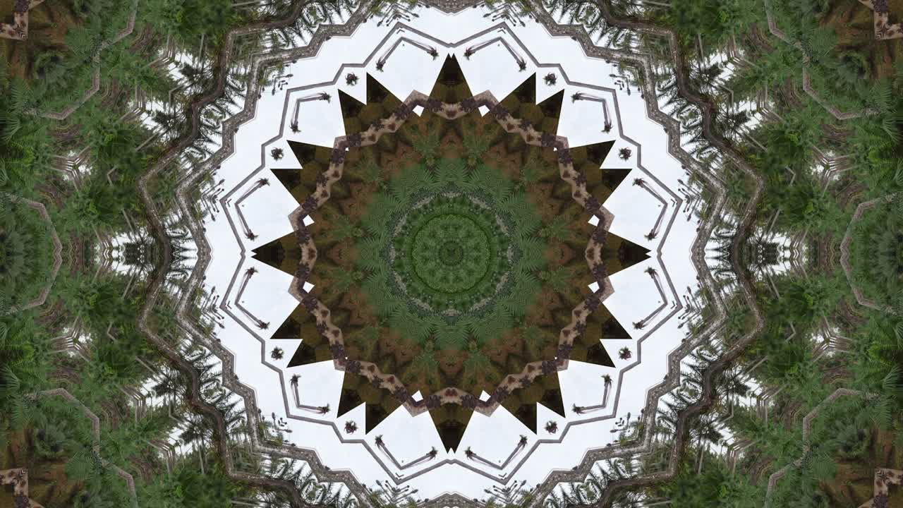 movimiento circular de fondo animación abstracta en 4k