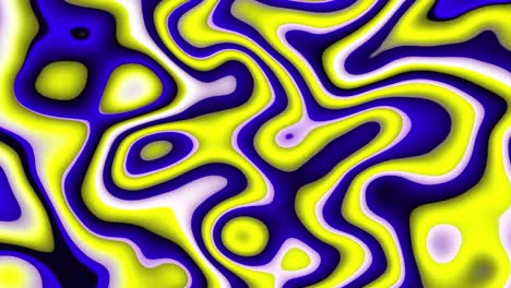 abstract liquid fantasy colorful surface texture smooth waves background animation