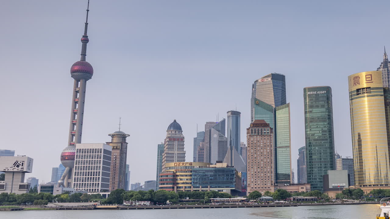 Timelapse of the amazing Shanghai city skyline