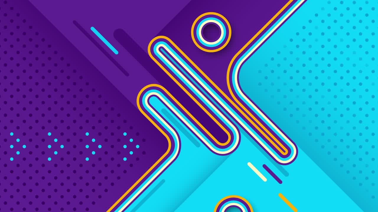 diseño creativo de fondo azul púrpura en video 4k.