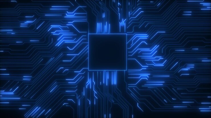 Concetto profondo di apprendimento AI e intelligenza artificiale, tecnologia aziendale, internet e networking.