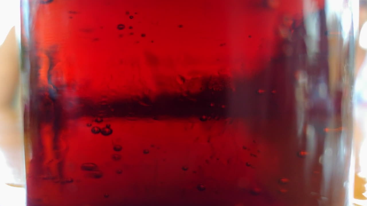 refresco en primer plano