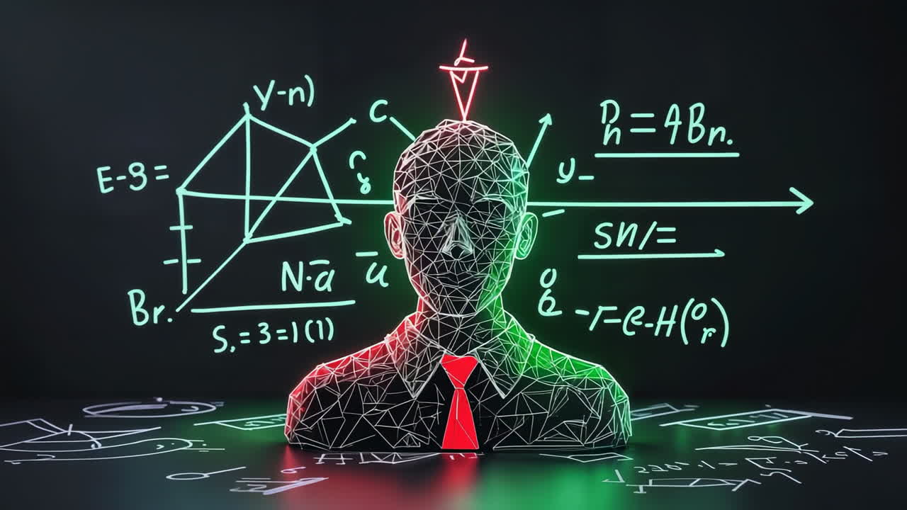 Abstract Representation of AI and Mathematics