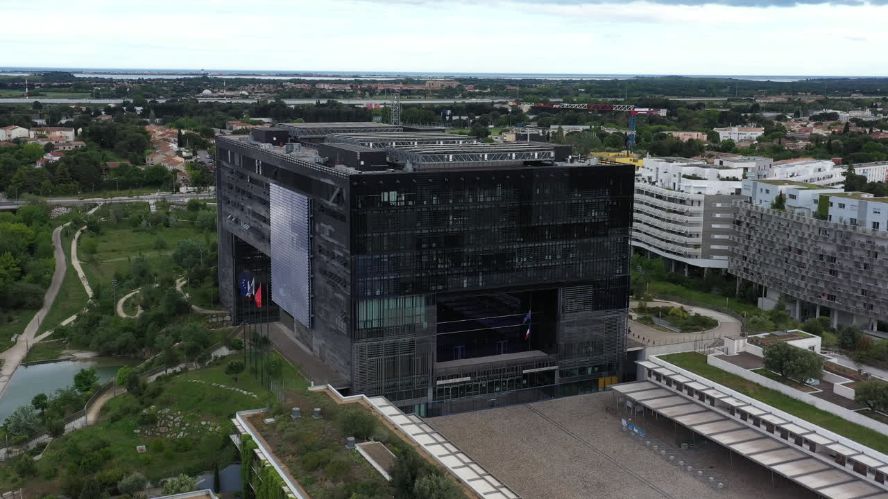 현대 건축 몽펠리에 시청