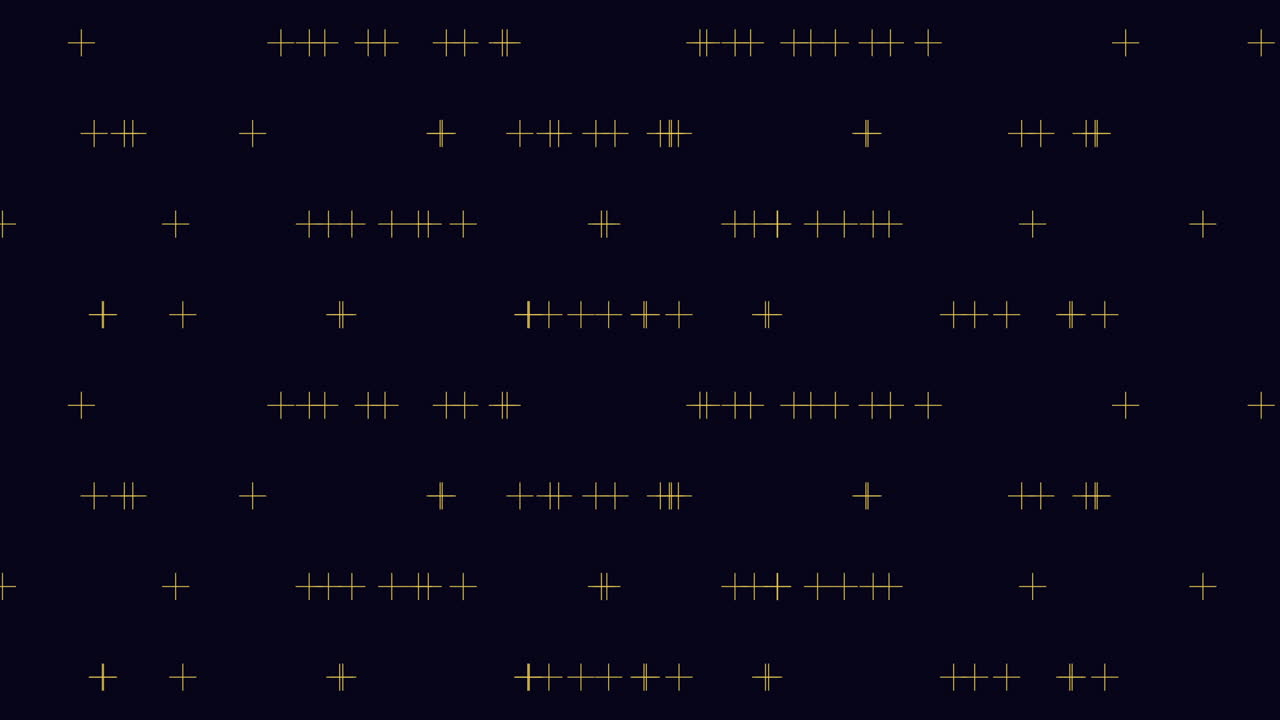 라인에 있는 디지털 네온 기하학적 십자가