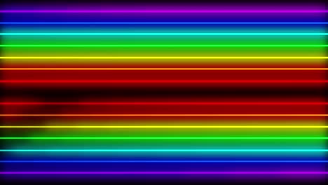 neon line illumination animation motion graphics