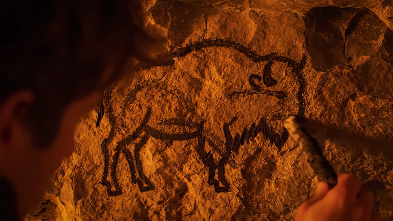 Cave Painting of a Bison