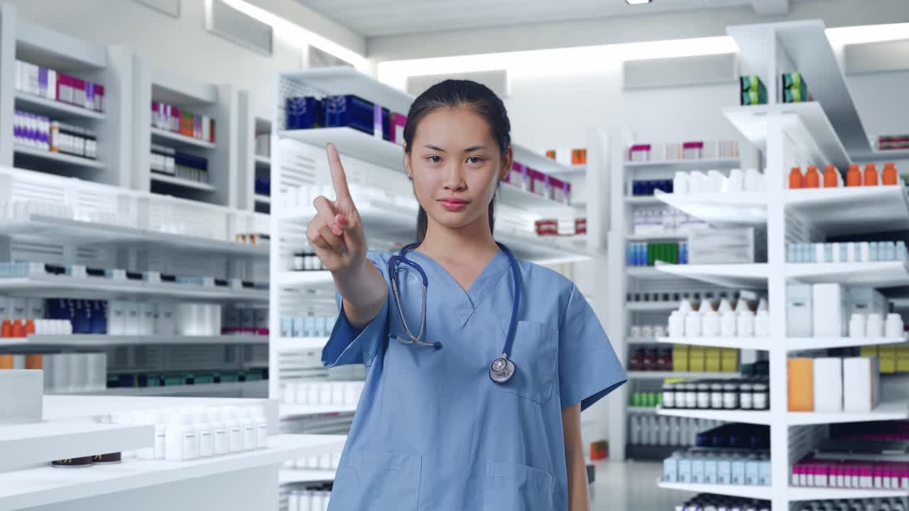 간호사 또는 약사가 요청을 거부합니다.