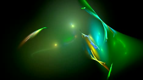 colorful green pattern abstract motion background