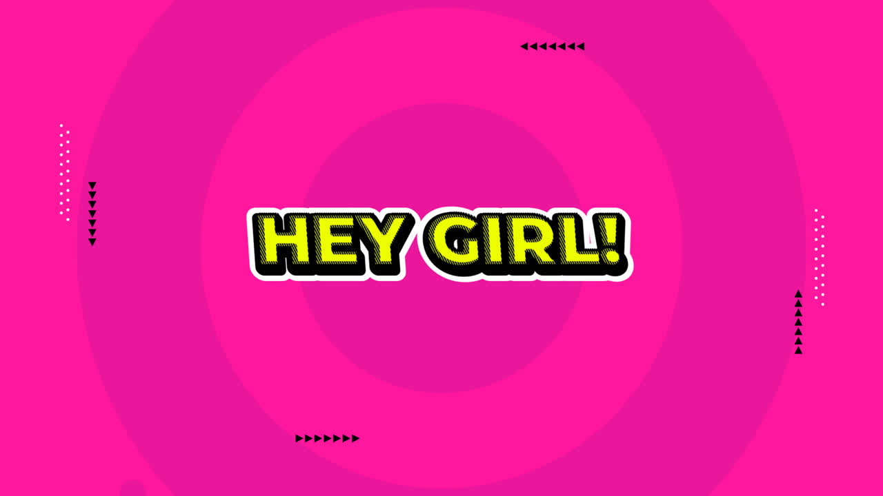 90년대의 모션 그래픽 텍스트 효과