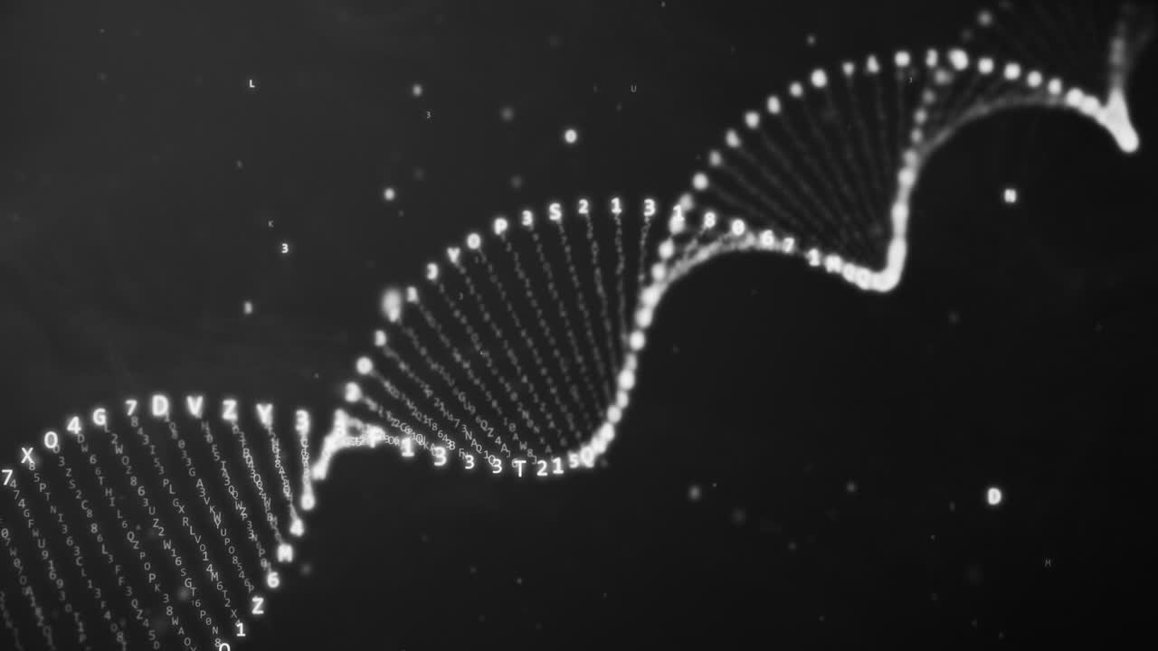 Abstract DNA Structure