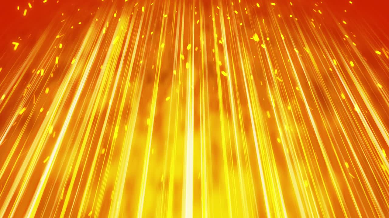 漫画やコミックの線画アニメーション。火花を伴うアクションスピードエフェクト。光線、爆発、パワー。超高速ワープループアニメーション。直線