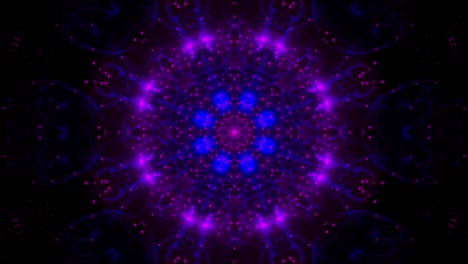 fondo del caleidoscopio fractal abstracto patrón fractal geométrico simétrico