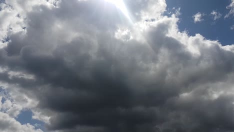 rolling clouds timelapse