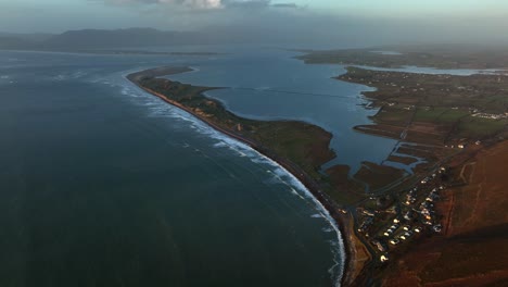 rossbeigh beach, kerry, ireland, march 2022