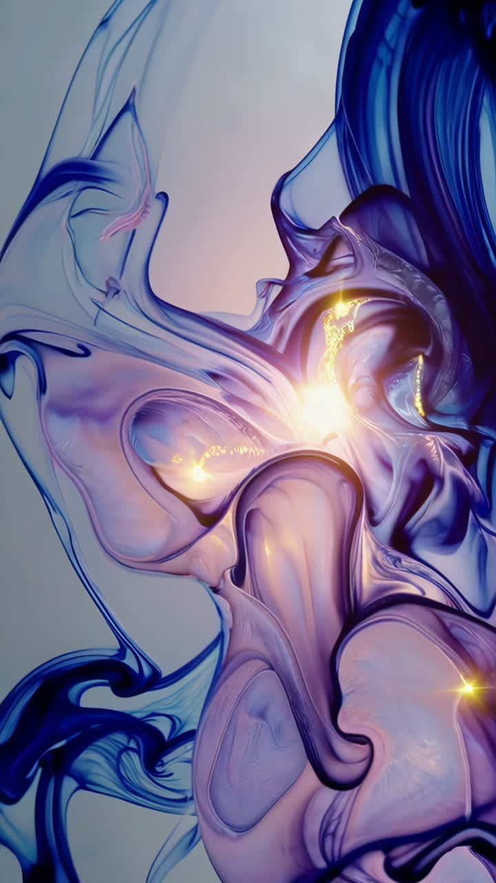 Abstract Liquid Art Forms