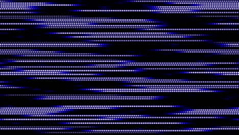 animación de puntos línea cibernética gráficos de movimiento