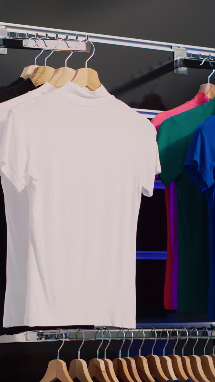 Vertical video: Department store massive showroom with merchandise